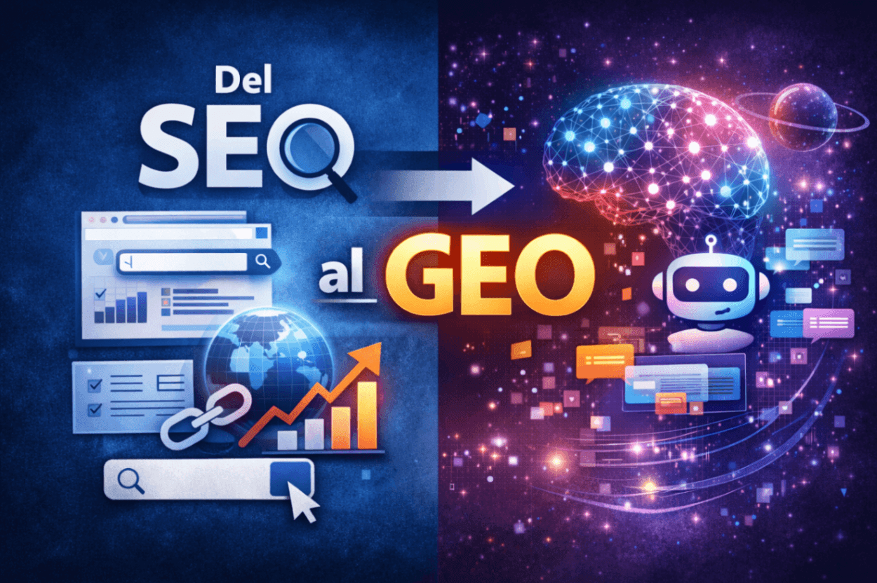GEO: when brand visibility no longer depends solely on Google. - Artículo de blog de Maco&Co sobre comunicación estratégica y empresarial